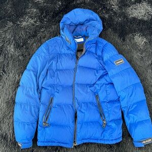 Calvin Klein Men's Blue Puffer Jacket